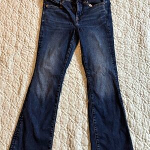American Eagle Outfitters Dark Blue Flare Jeans